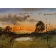 Mudeeha Ali, 10 x 14 Inch, Water Color On Paper, AC-MALI-008